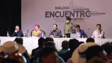 Censo con Consenso en el Encuentro Plurinacional con Luis Arce