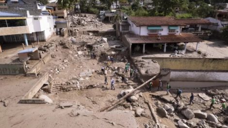 Inundaciones en Venezuela afectan a 26.000 familias