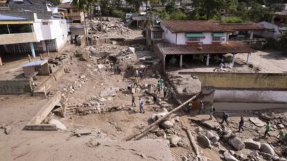 Inundaciones en Venezuela afectan a 26.000 familias