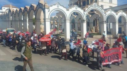 Censo 2023 en marcha convocada por Comcipo