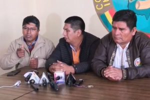 Confederación de Interculturales respaldando la marcha de sectores sociales