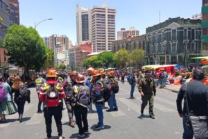 Integrantes de Ferecomin marchan en demanda de restitución de su personería jurídica