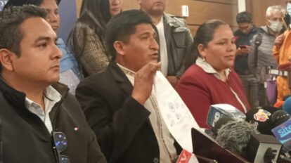 paro en Santa Cruz