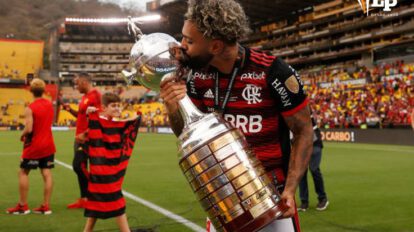 Gabriel Barbosa anotó el gol que le dio el título de Copa Libertadores al Flamengo