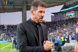 Diego Simeone entrenador del equipo de Atlético de Madrid