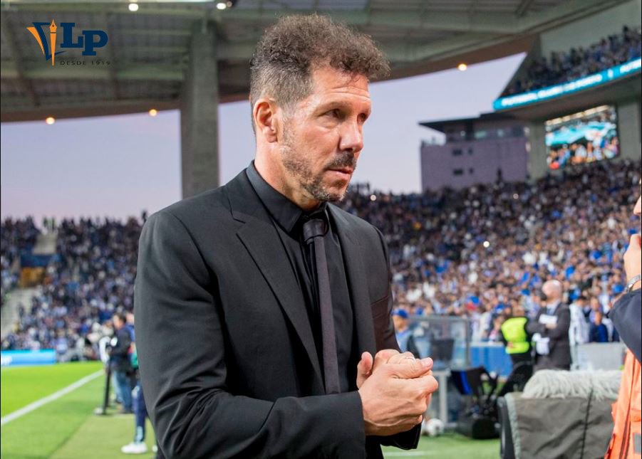 Diego Simeone entrenador del equipo de Atlético de Madrid