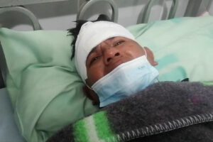 Periodista agredido, Mario Rocabado
