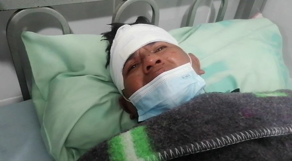 Periodista agredido, Mario Rocabado