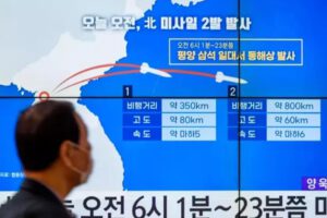 Misil de Corea del Norte enciende alarmas aéreas en Corea del Sur