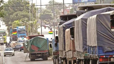 Transporte pesado movilizaciones en Santa Cruz