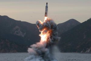 Lanzamiento de misiles Corea del Norte