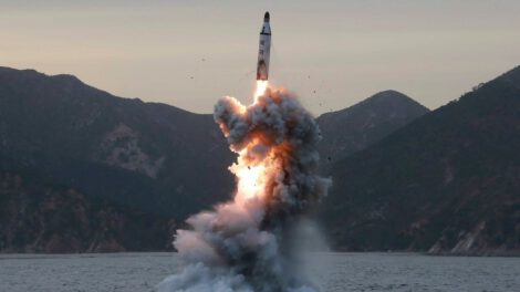 Lanzamiento de misiles Corea del Norte