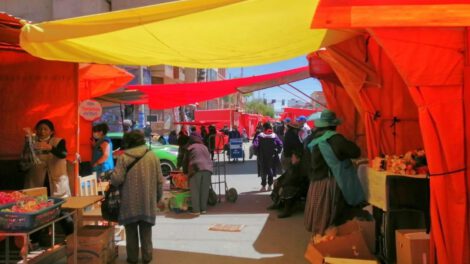 Feria de Todos Santos en Oruro