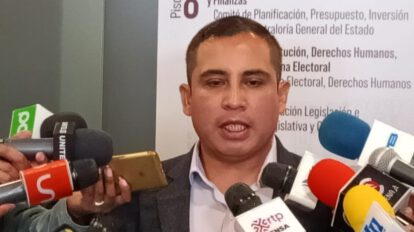 Censo: Diputado Astorga afirma que Presidente Arce tiene una última oportunidad de solucionar el conflicto