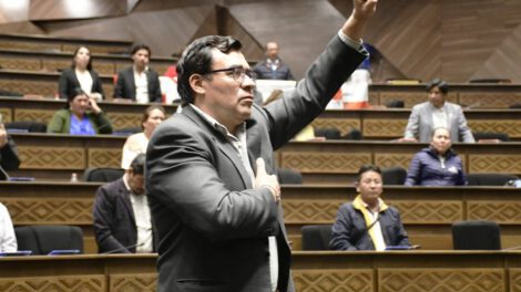 Elección de Jerjes Mercado como presidente de la Cámara de Diputados