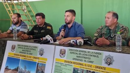 Lucha contra el narcotráfico en 2022 según Del Castillo