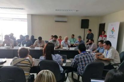Censo Nacional de Población y Vivienda en reunión técnica