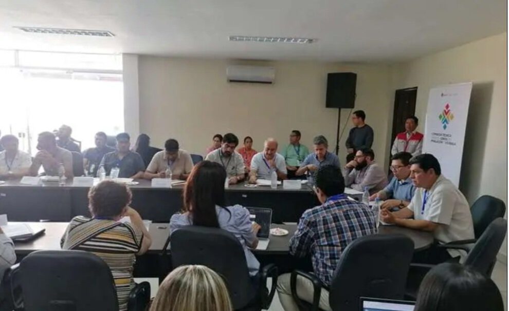 Censo Nacional de Población y Vivienda en reunión técnica