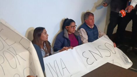 Huelga de hambre Comunidad Ciudadana por el Censo