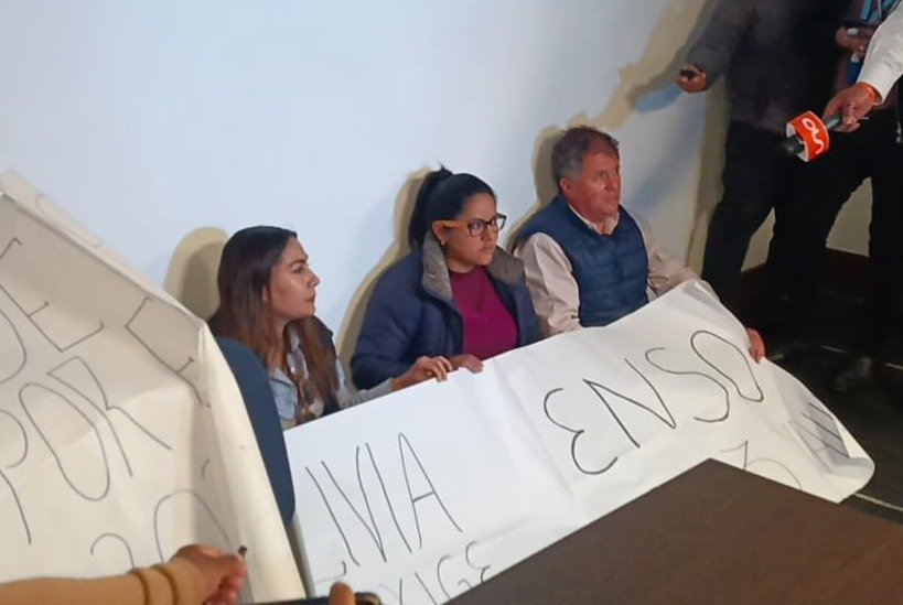 Huelga de hambre Comunidad Ciudadana por el Censo