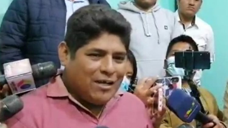César Apaza, presidente del Comité de Autodefensa de los cocaleros de Yungas
