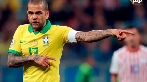 Dani Alves jugará su tercer Mundial con la casaca de la selección de Brasil