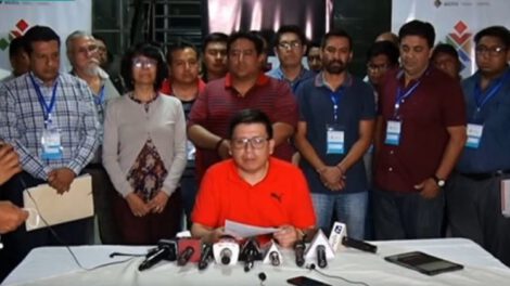 Censo 2024 anunciado por el ministro de Planificación, Sergio Cusicanqui