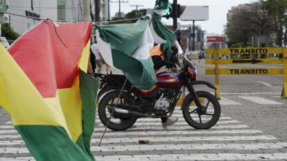 Muerte de motociclista en Santa Cruz