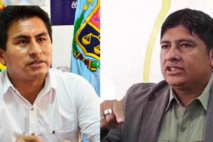 Agresión entre diputados Gualberto Arispe y Rolando Cuéllar
