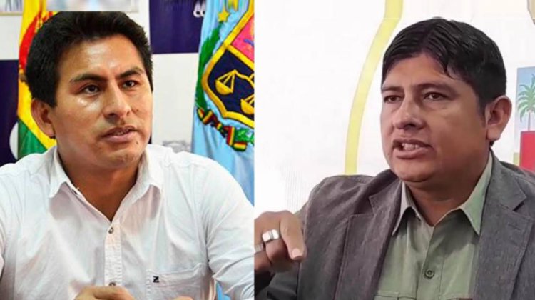 Agresión entre diputados Gualberto Arispe y Rolando Cuéllar