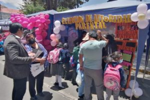 Adopciones en Oruro durante la feria de sensibilización