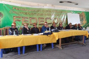 Normativas de fomento a la minería en la Asamblea de presidentes de cooperativas mineras