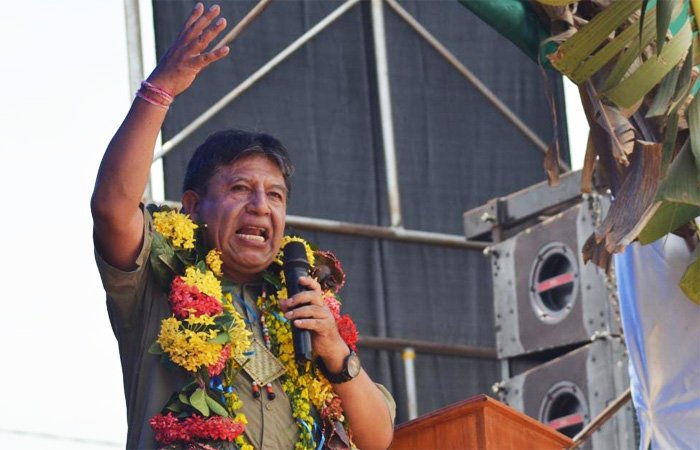 Defender el Gobierno de Arce en Palos Blancos