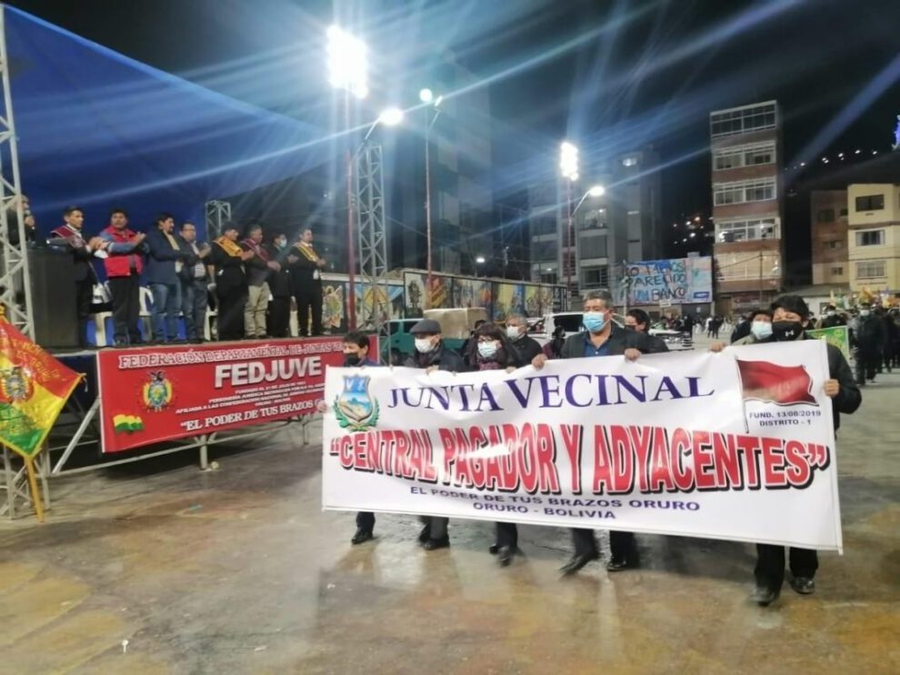 Congreso de Fedjuve para renovar su directorio en Oruro