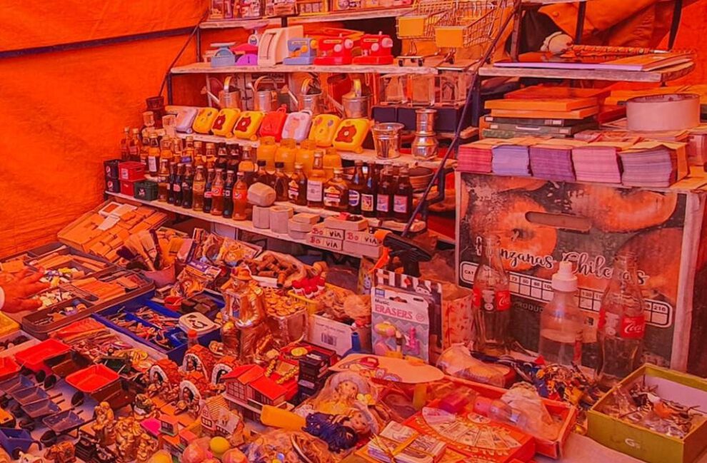 Calvario en Oruro, inauguración de la Feria Artesanal