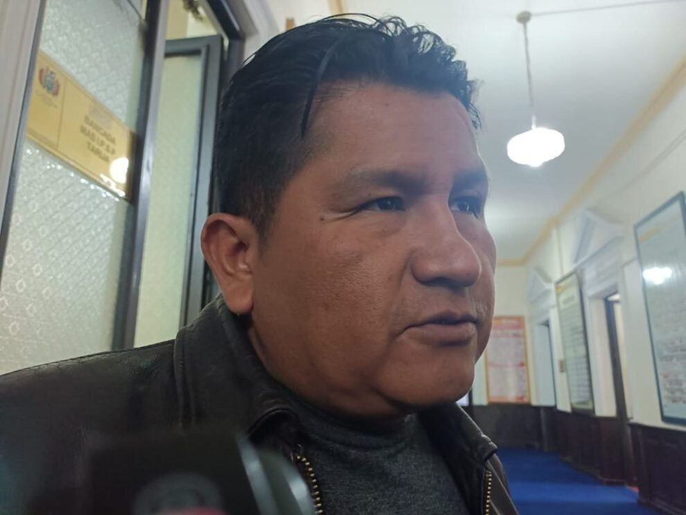 Proyecto de ley Censo 4824 presentado por el diputado José Huanca