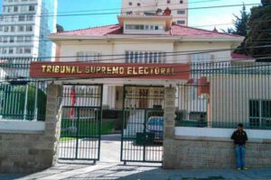 Repartición de escaños 2025 en el Tribunal Supremo Electoral