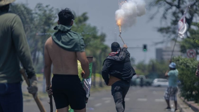 Derechos humanos en Santa Cruz durante el paro indefinido