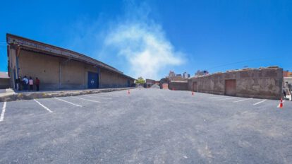 Parqueo Municipal Temporal inaugurado en Oruro