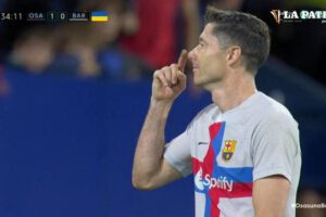Suspensión de Lewandowski por tres partidos