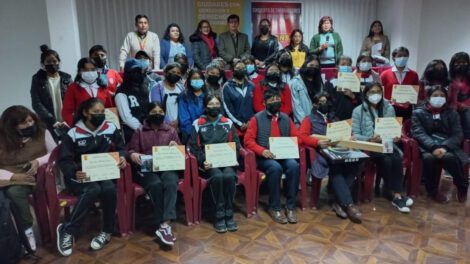 Concurso de video cortos sobre derechos en Oruro
