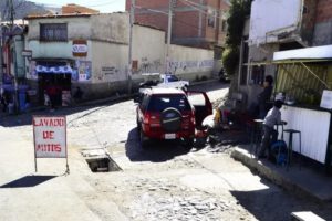 Formulario ambiental para lavadores de autos en La Paz