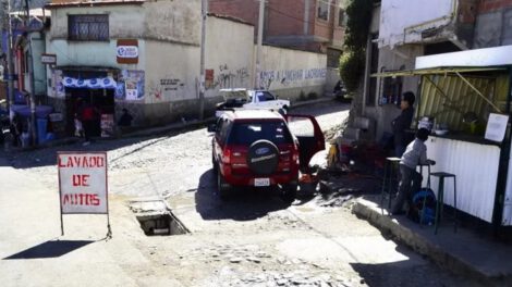 Formulario ambiental para lavadores de autos en La Paz