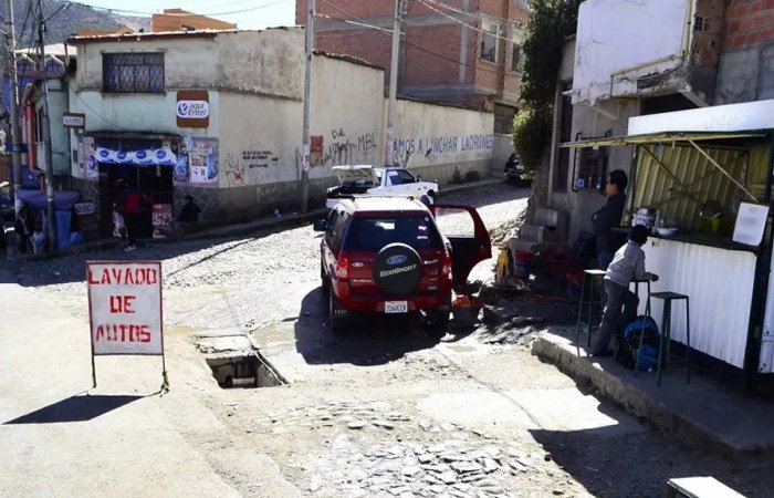 Formulario ambiental para lavadores de autos en La Paz