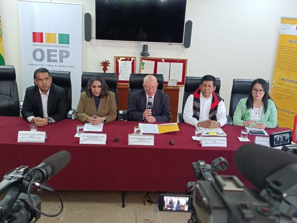 Resultados del Censo para la redistribución de escaños en Bolivia