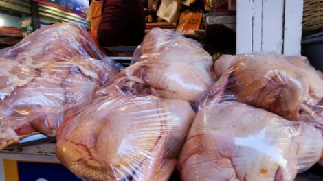 Precio del pollo en mercados locales