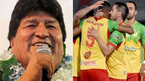 Evo Morales asumirá la presidencia de Palmaflor en la Liga