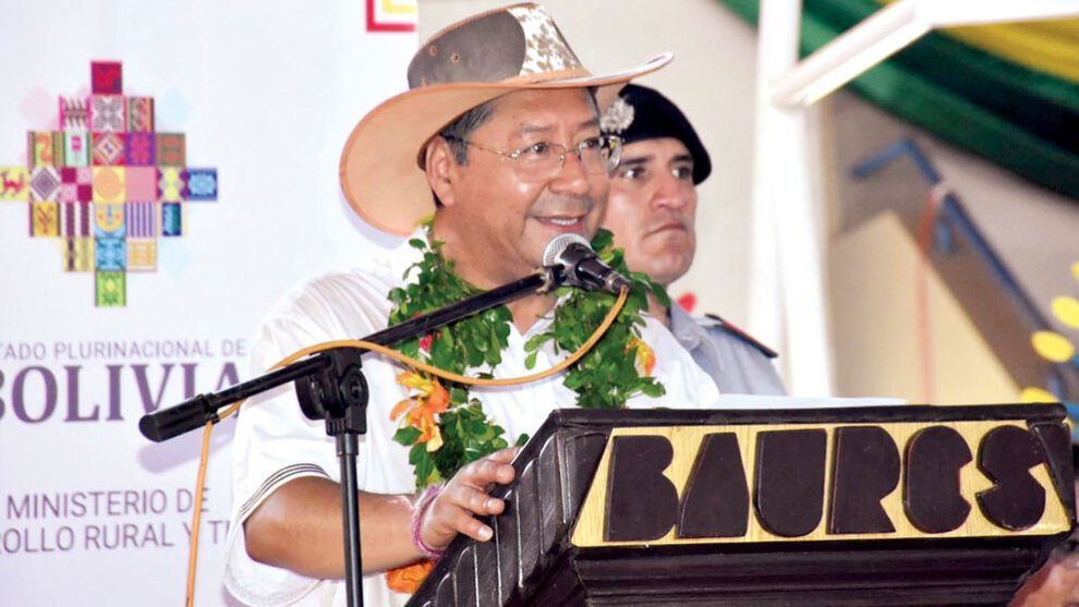 Luis Arce candidato PS-1