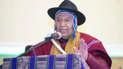 Choquehuanca repara errores de gestiones pasadas