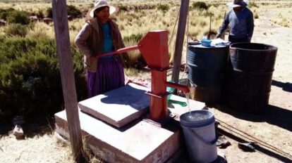 Agua en municipios orureños